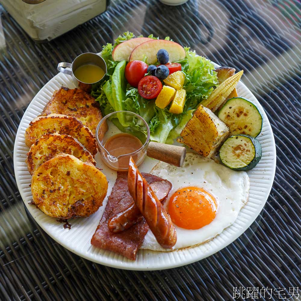 [花蓮早午餐]杉食brunch season-渡假風歐洲城堡，大草皮、游泳池享受早午餐，席拉朵莊園民宿，吉安美食