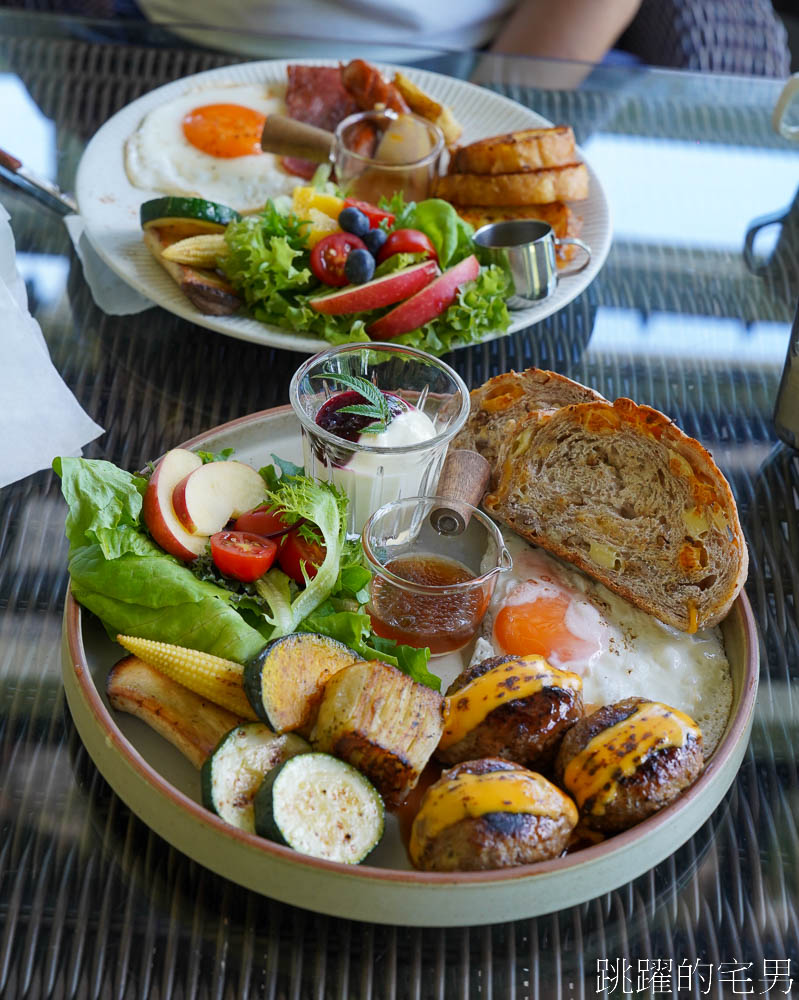 [花蓮早午餐]杉食brunch season-渡假風歐洲城堡，大草皮、游泳池享受早午餐，席拉朵莊園民宿，吉安美食