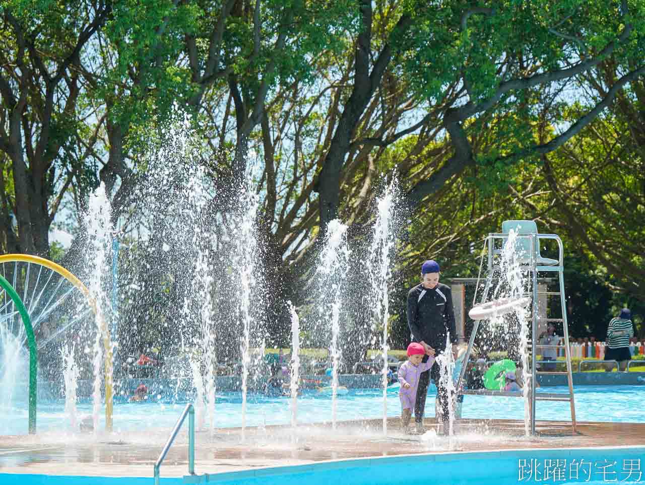 [花蓮親子景點]知卡宣綠森林親水公園-千坪玩水遊樂設施，親子遊戲區，2024門票費用、營業時間，花蓮玩水景點