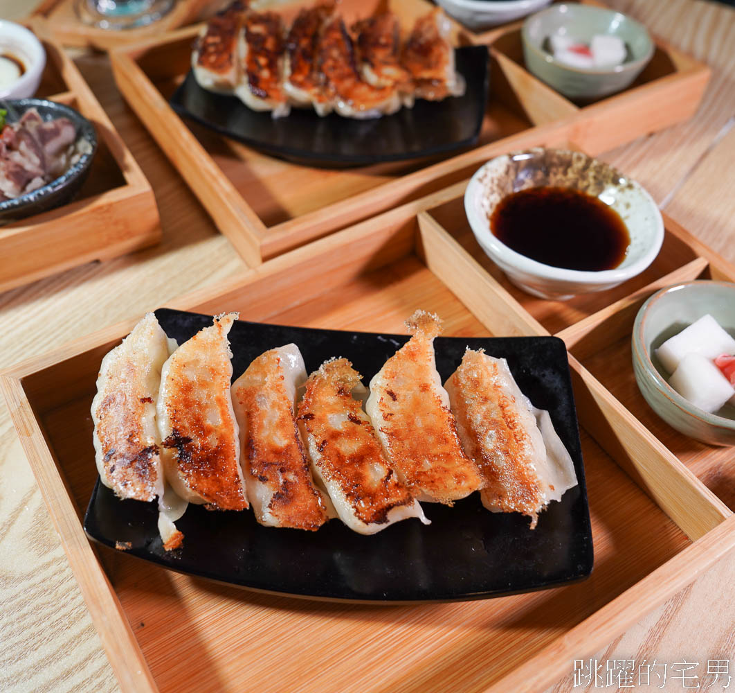 [花蓮美食]冉冉Yukkuri-花蓮居酒屋靜謐氣氛有質感、大推蔬菜、鬼頭刀天婦羅炸串、居然還能吃到王將餃子，花蓮寵物友善餐廳