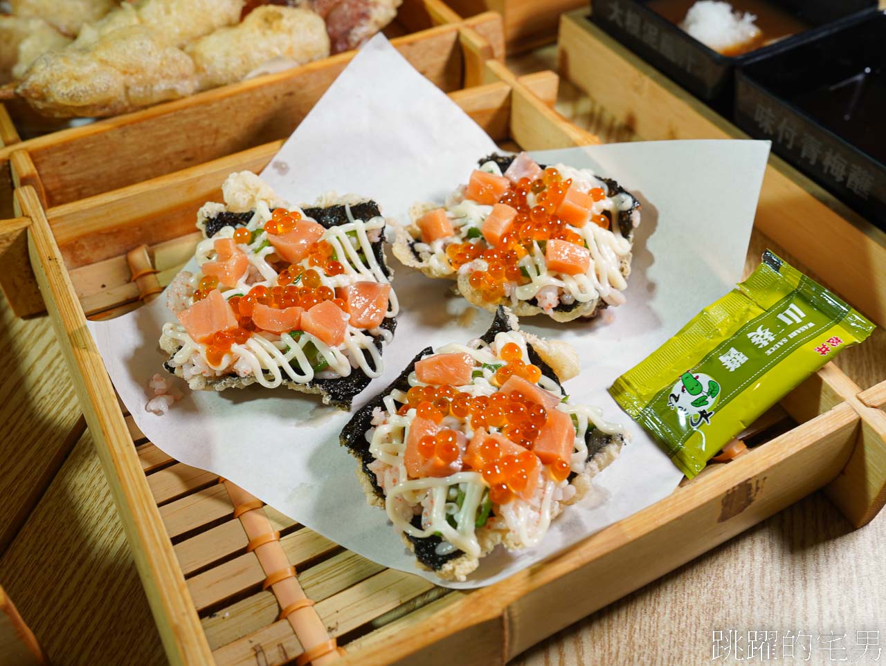 [花蓮美食]冉冉Yukkuri-花蓮居酒屋靜謐氣氛有質感、大推蔬菜、鬼頭刀天婦羅炸串、居然還能吃到王將餃子，花蓮寵物友善餐廳