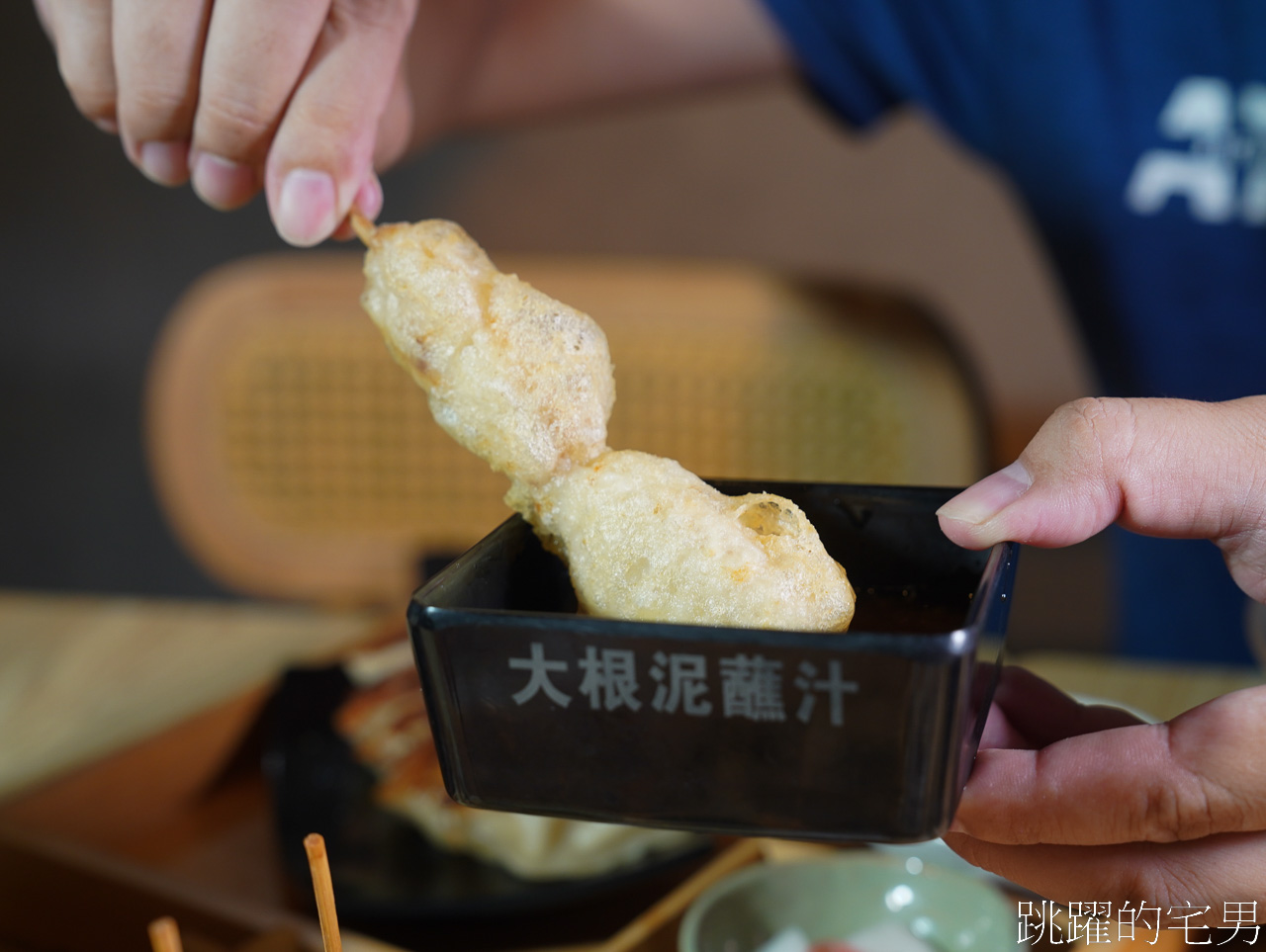 [花蓮美食]冉冉Yukkuri-花蓮居酒屋靜謐氣氛有質感、大推蔬菜、鬼頭刀天婦羅炸串、居然還能吃到王將餃子，花蓮寵物友善餐廳