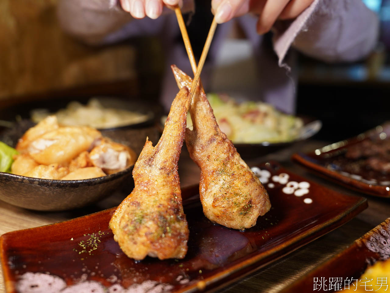 [永和美食]老串角居酒屋永和店-必吃和牛串燒、超大鮭魚肚爽度超滿，永和居酒屋高評價生意超好，老串角居酒屋菜單