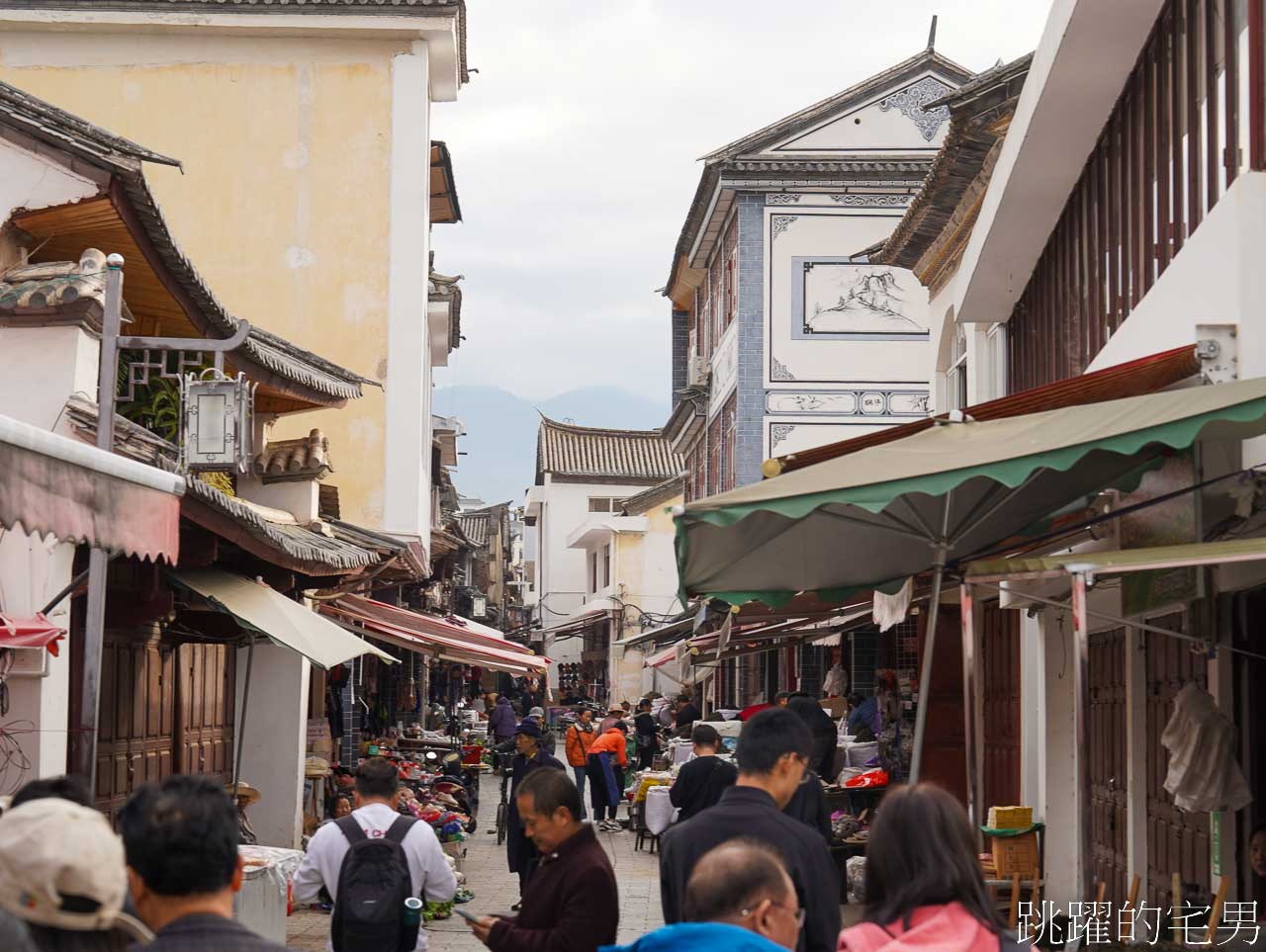 雲南旅行的美好瞬間-我去了大理古城、喜洲古城、巍山古城，有風的地方，原來當地習俗，貓是鎮宅神獸