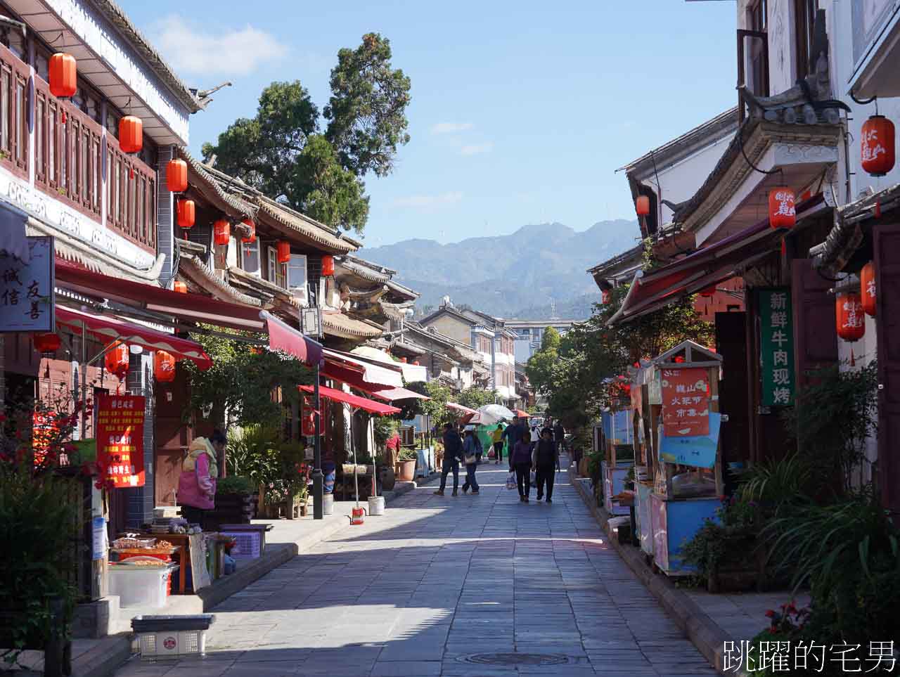 雲南旅行的美好瞬間-我去了大理古城、喜洲古城、巍山古城，有風的地方，原來當地習俗，貓是鎮宅神獸