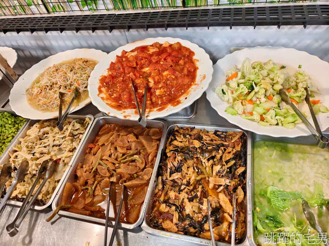 [花蓮素食]老農百匯鮮蔬食搬新家-花蓮素食自助餐，花蓮火車站附近素食